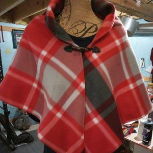 Girls fleece cape